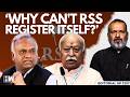 Priyank Kharge vs RSS: Should Sangh Register Itself? | Mohan Bhagwat | Editorial with Sujit Nair