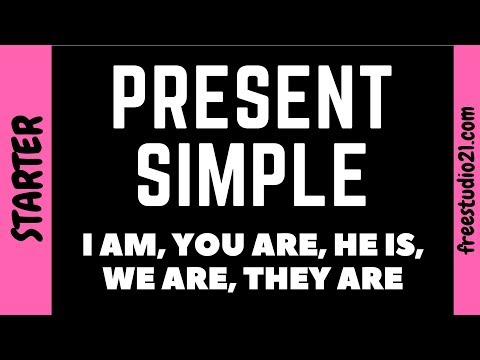 Present Simple - употребление глагола TO BE
