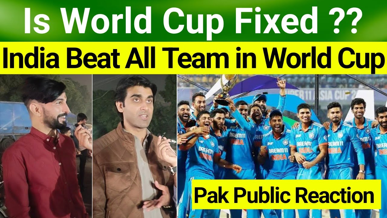 is World Cup Fixed?? India BEAT All Team in World Cup !!