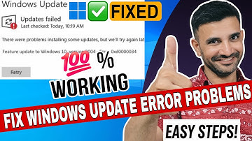 How to Fix Windows Update Error Permanently | Windows 10/11 Update Failed Solution (2025)