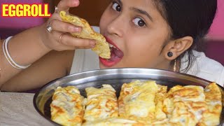 Husband Make Egg Roll In Hindi || Egg Roll Challenge || Mr&Mrs Nag