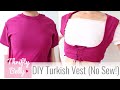 DIY Turkish Vest (No Sew!) - Thrifty Belly ep2