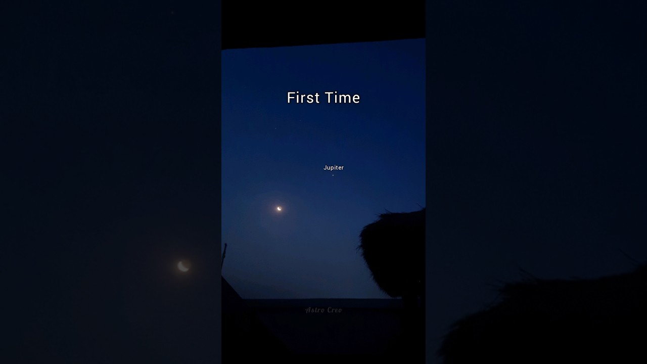 First Time vs Now 🔭 | Saturn, Jupiter & Moon