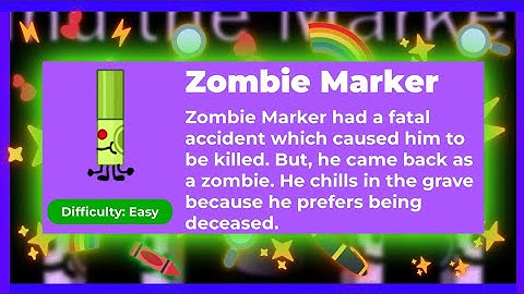 Roblox Find The Markers Guide How To Get Zombie Marker