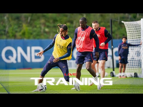 ⚽️ Paris Saint-Germain - OGC Nice: training session live from the Campus PSG 🔴🔵