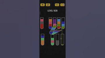 Water sort puzzle level 1530