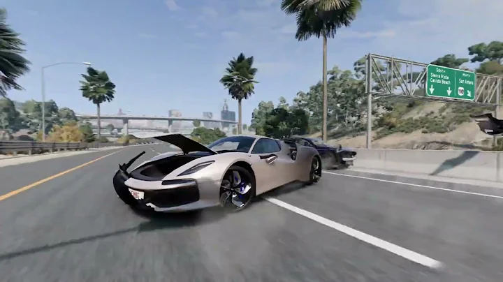 Realistic High-Speed Car Crashes in BeamNG.drive | Ultra Detailed Crash Compilation #10