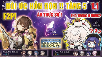 HỒI ỨC HỖN ĐỘN 1.1 | TẦNG 5: FULL 3★ END MÀN TRONG 0 TURN VỚI JING YUAN?? | Honkai: Star Rail #hsr