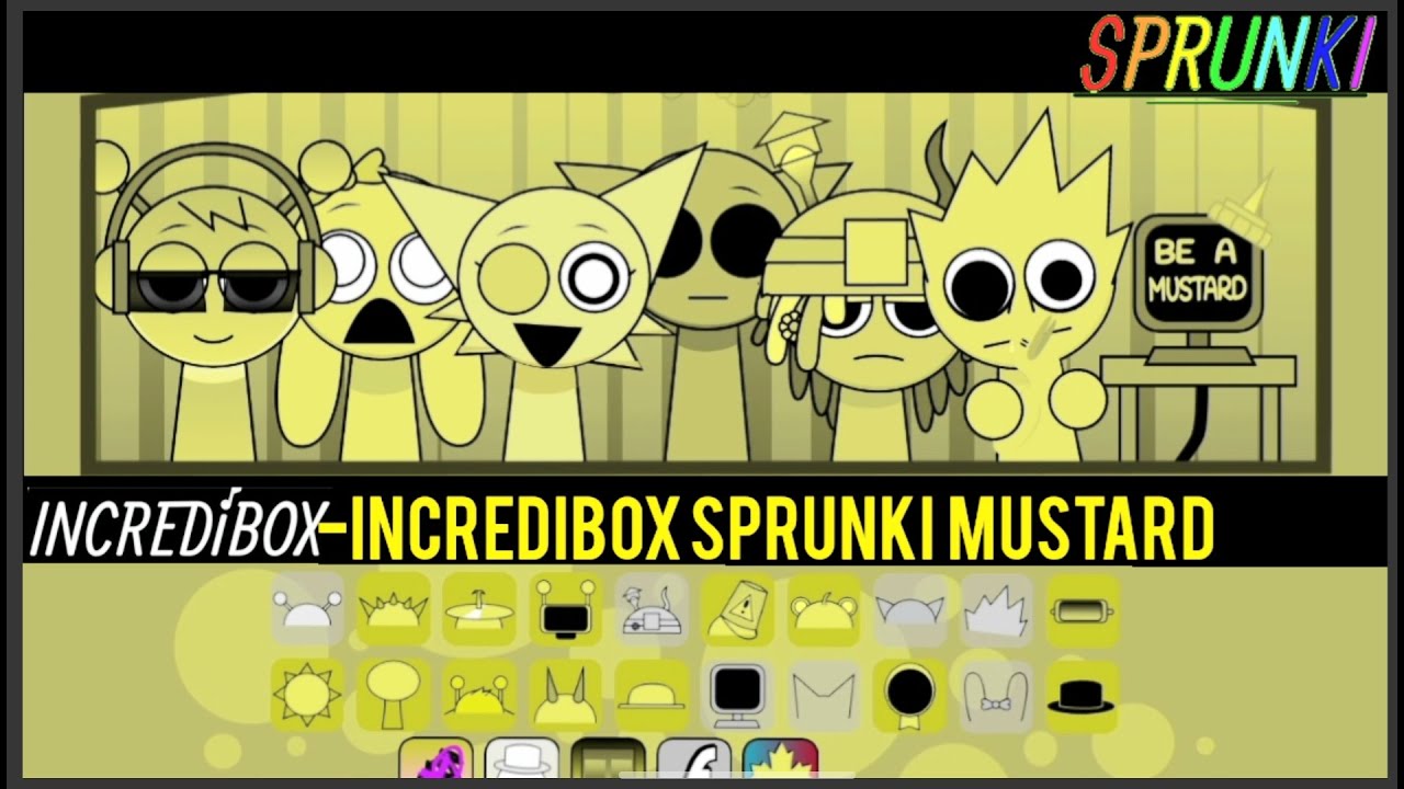 INCREDIBOX SPRUNKI(MUSTARD)-FULL GAMEPLAY SHOWCASE