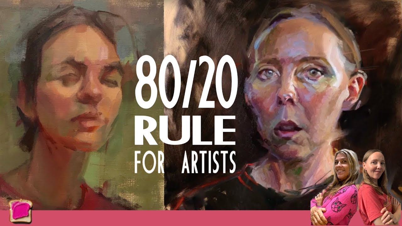 Painting Challenge: Can the 80/20 Rule (Pareto principle) Make You a Better Artist?