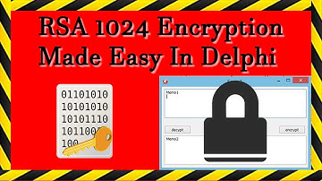 Delphi - RSA-1024 Encryption