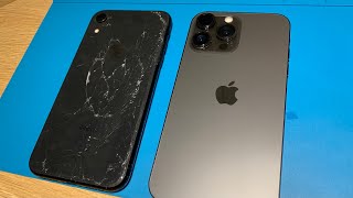 КОРПУС IPHONE XR в СТИЛЕ 13 PRO