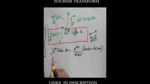 Fourier Transform  Find the fourier sine  transform of f(x) =e^(-ax)/x - I