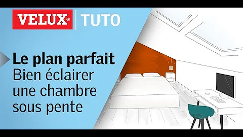 Quel mur peindre en couleur dans une chambre Sous-pente ?