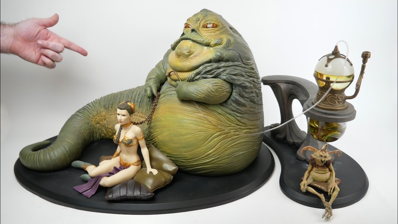 The biggest Jabba statue ever made! Attakus Jabba the Hutt