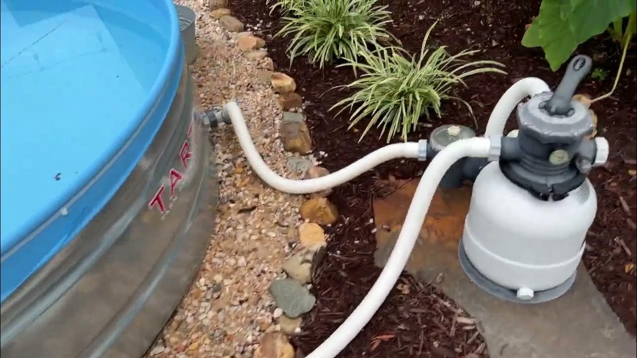 Stock Tank Pool setup Part 2 YouTube