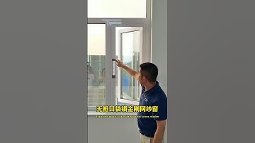 Frameless and nail-free pocket lock screen window, magnetic suction design, detachable for cleaning