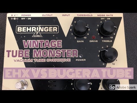 【美品】Behringer Vintage Tube Monster VT999 Behringer VT999 Vintage Tube Monster Overdrive Pedal