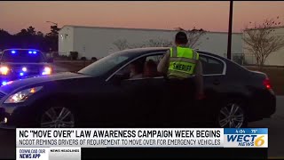 Campaign kicking off this week to remind drivers to slow down and move over