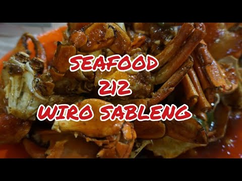 SEAFOOD ENAK SEAFOOD WIRO SABLENG 212  YouTube