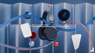 Make a Realistic Sennheiser Accentum Headphone in Blender| Full 3D Modeling & Rendering Tutorial