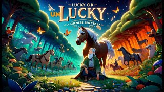 Story of Luck |  Cute Motivational Kids English Moral Cartoon Story  [Farmer Tale#1]