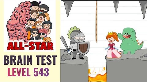 Brain Test All Star Level 543 | Save the princess! | Walkthrough