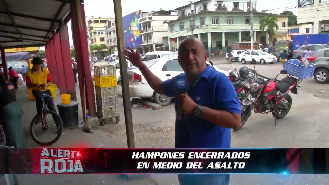 Hampones fueron encerrados en medio de un asalto