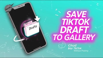 Secret Draft Save Trick - Download TikTok Videos Without Posting! how to save TikTok drafts to phone