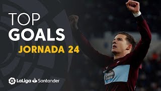 Todos los goles de la Jornada 24 de LaLiga Santander 2019\/2020