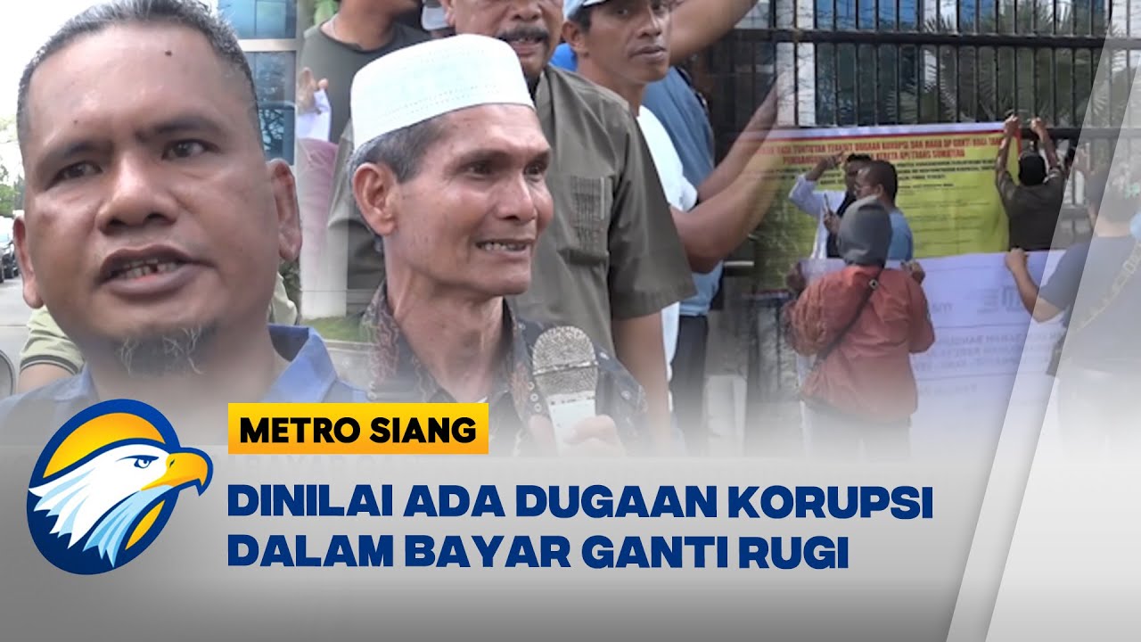 Massa Demo Kejati Sumut, Desak Transparansi Kasus Lahan Kereta Api