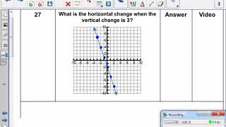 Linear Functions    Solutions #27