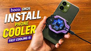 Hoco GM26 Phone Cooler Setup & Installation