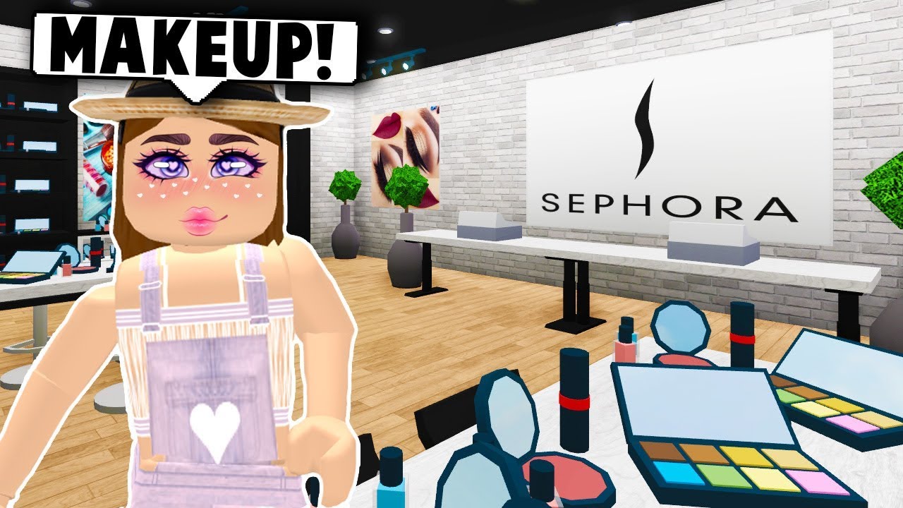 I Made A Makeup Studio In My Mall Roblox Bloxburg Youtube - if i lived in the year 3000 roblox bloxburg youtube