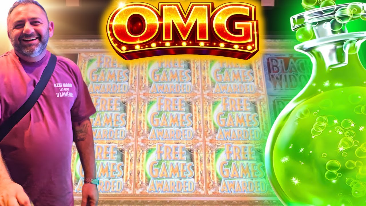 ONE SPIN CHANGED EVERYTHING… $75 BET BONUS on BLACK WIDOW 🕷️😳