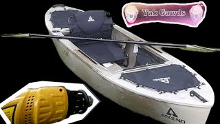Repairing my BROKEN KAYAK with a Menards bucket.