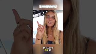 a girl living her solo-sailing dream in a remote atoll #lauren #lander #solo #sailing #atoll