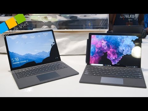 Surface Pro 6 2018 đầu tiên tại Việt Nam - mở hộp, đánh giá nhanh