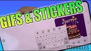 How to Insert GIFs &amp; Stickers in Samsung Keyboard on Samsung Galaxy S26/S26+/Ultra