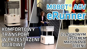 MOBOT® AGV eRunner - robot mobilny z laserowym systemem mapowania terenu