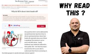 Satirical Reading of Why Do MPs Shout Their Heads Off? #readlite