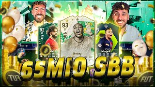 WELTREKORD 🚨☠ 65 MIO COINS Squad Builder Battle 🚑☠🔥 Wakez vs kleiner Cousin !!