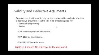 3.1.2 Validity Review