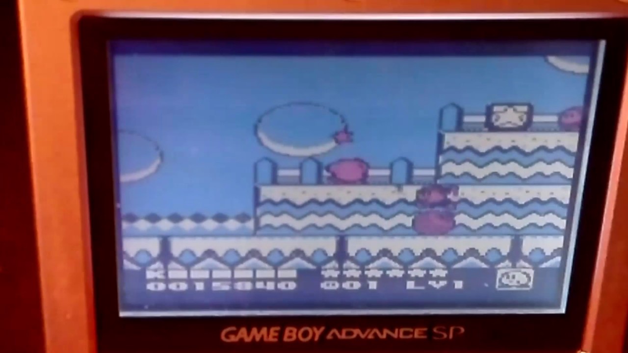 KIRBY'S DREAM LAND 2 [GB] - Gameplay [GBAdvance SP] - YouTube