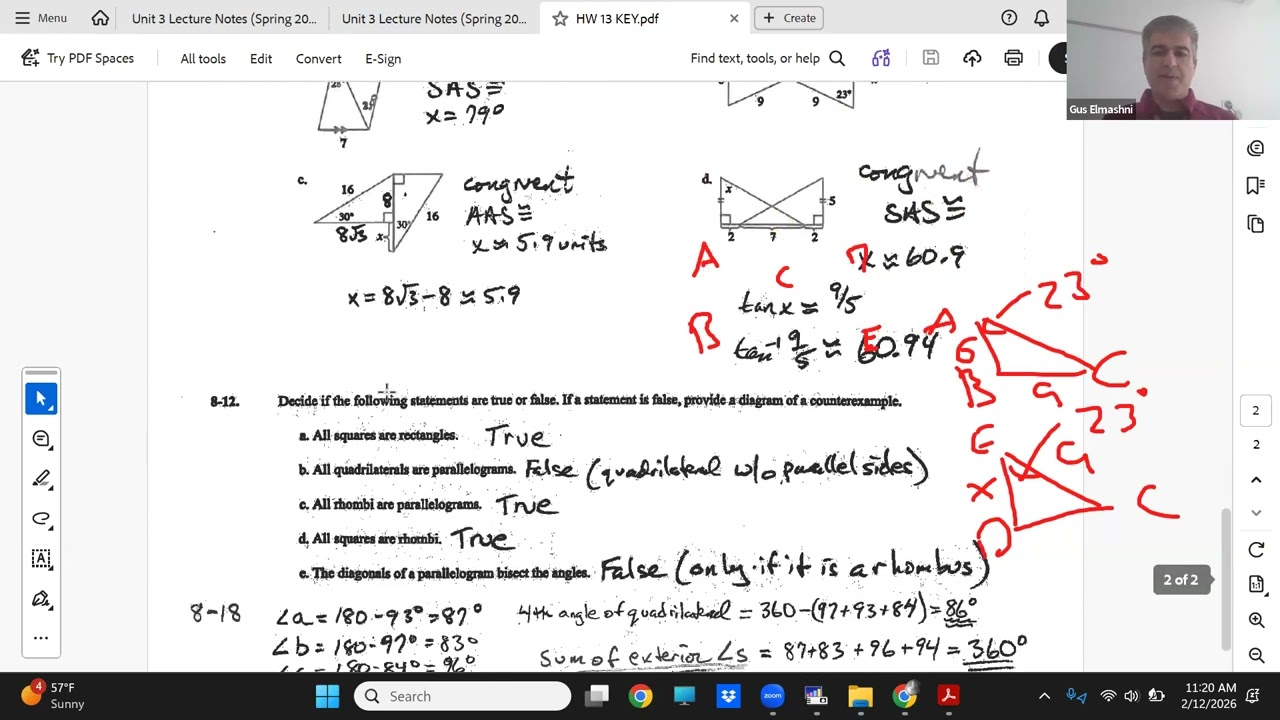 Geometry Unit 3   Lesson 2 Spring 2026