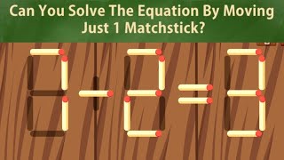 How To Improve At MATCHSTICK PUZZLE In 3 Minutes screenshot 5