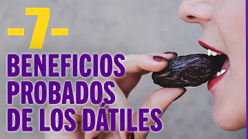 ¿Qué es lo blanco en los dátiles?