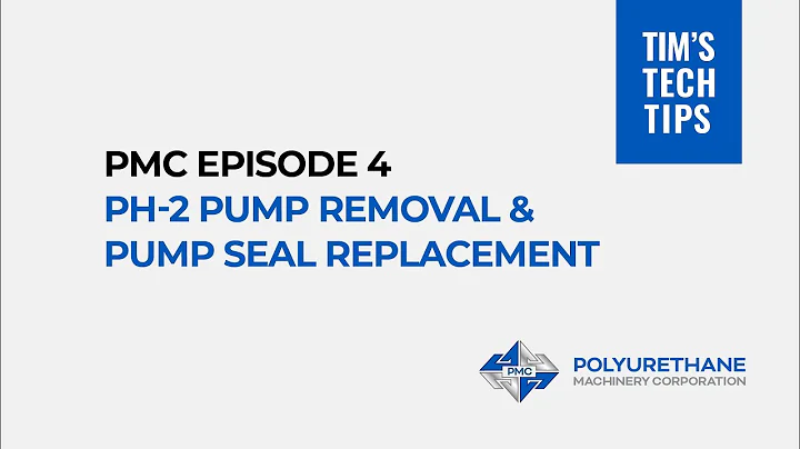 PMC Episode 4 - PH-2 Pump Removal and Pump Seal Replacement