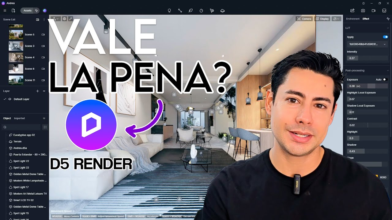 Optimiza tu proceso en D5 Render | Renders ultrarrápido y efectivo