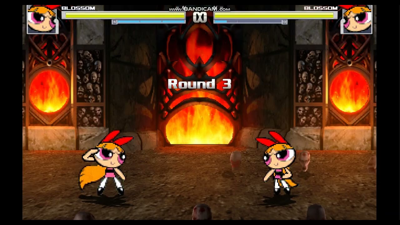 M.U.G.E.N: Old DG Blossom vs New DG Blossom